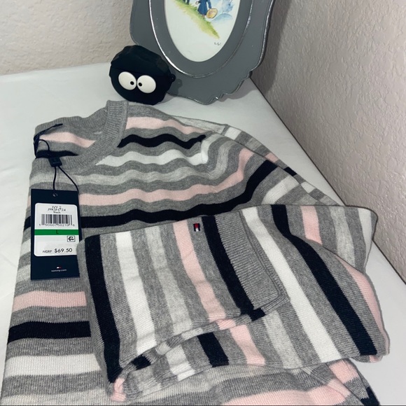 Tommy Hilfiger multicolored stripped sweater - Picture 4 of 4
